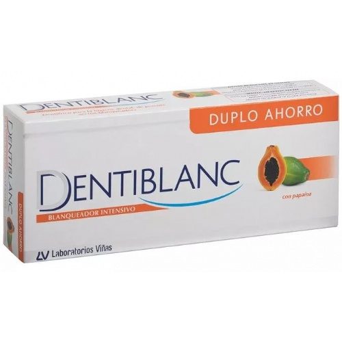 Dentiblanc blanqueador intensivo pasta dental (duplo 100 ml 2 u)