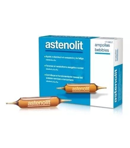 Astenolit (12 ampollas bebibles)