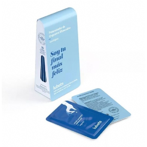 Lubets lubricante ecologico potenciador de orgasmo masculino (10 monodosis 4 ml aroma jengibre)