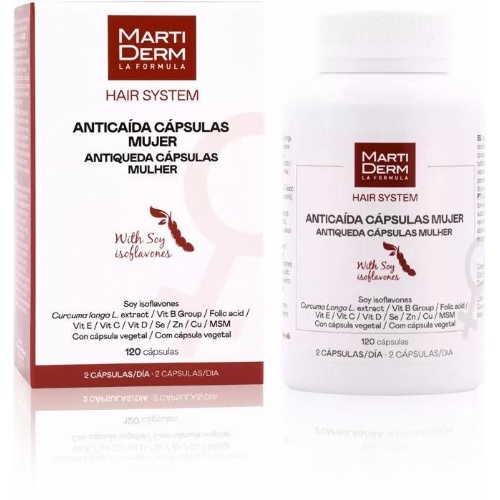 Martiderm cáspsulas anticaída mujer