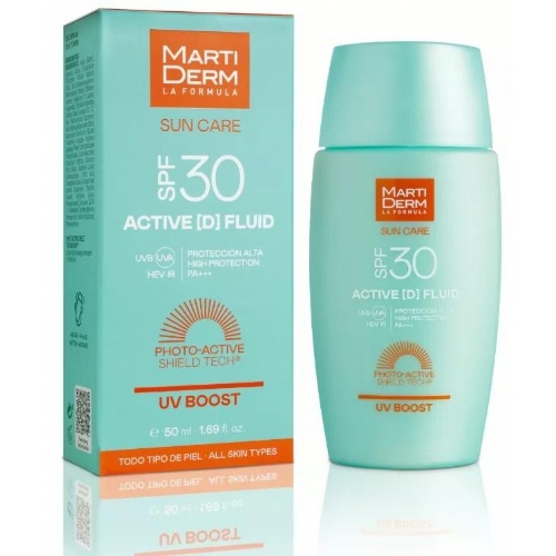 Martiderm spf 30 active (d) fluid (1 envase 50 ml)