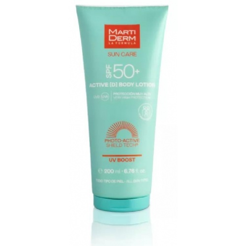 Martiderm spf 50+ active (d) body lotion (1 envase 200 ml)