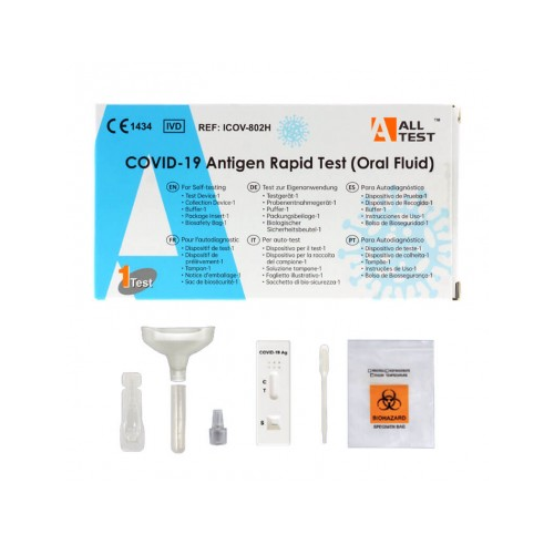 Test fluido oral antigenos autodiagnostico sars-cov-2 - hangzhou alltest (iberitex trade) (1 test)