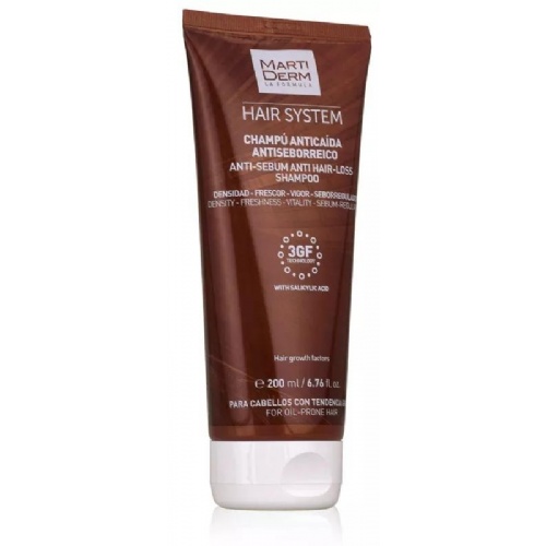Martiderm champu anticaida antiseborreico (200 ml)