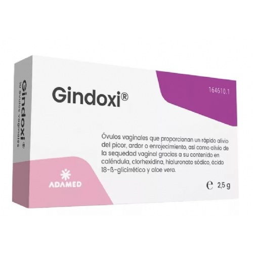 Gindoxi (10 ovulos vaginales 2.5 g)