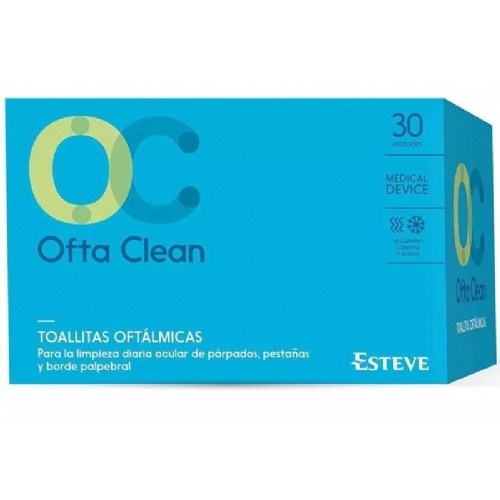 Oftaclean  30 toallitas oftalmicas
