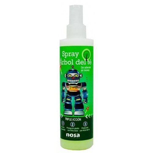 Nosa spray desenredante arbol del te (verde 250 ml)