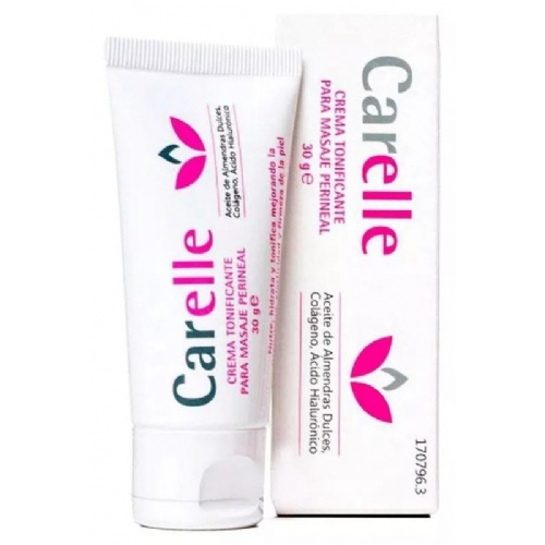Carelle crema tonificante masaje perineal (1 envase 30 g)