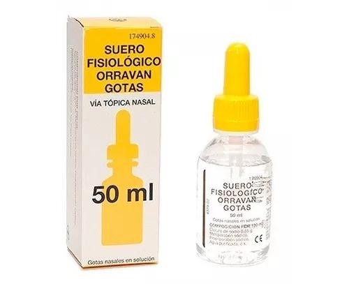 Orravan suero fisiologico (gotas 50 ml)