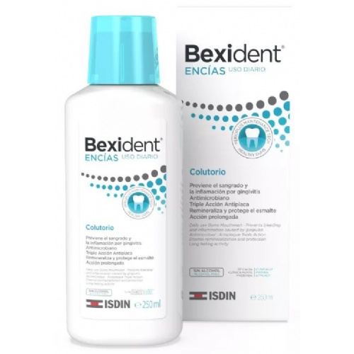 Bexident encias uso diario colutorio - triclosan (250 ml)