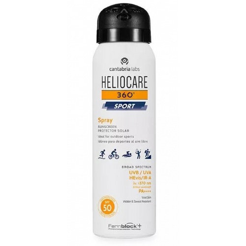 Heliocare 360º sport spray protector solar spf 50 (1 envase 100 ml)