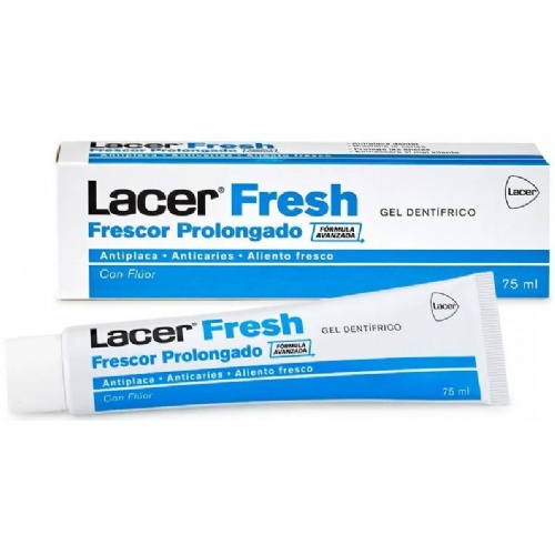 Lacer fresh frescor prolongado gel dentifrico (1 tubo 75 ml)
