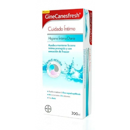 Ginecanesfresh higiene intima diaria (1 envase 200 ml)
