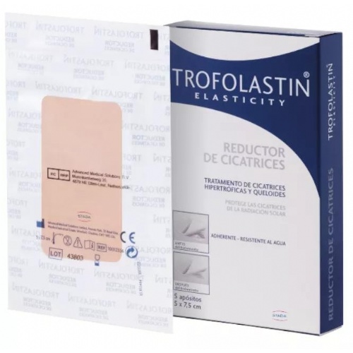 Trofolastin reductor de cicatrices (5 unidades 5 x 7.5 cm)
