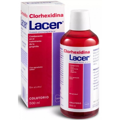 Lacer colutorio clorhexidina (500 ml)