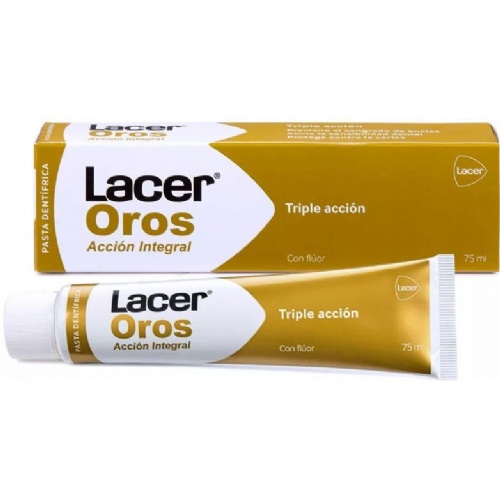 Lacer oros accion integral pasta dentifrica (75 ml)