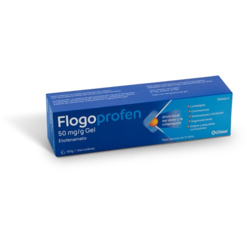 FLOGOPROFEN  50 mg/g Gel , 1 tubo de 60 g