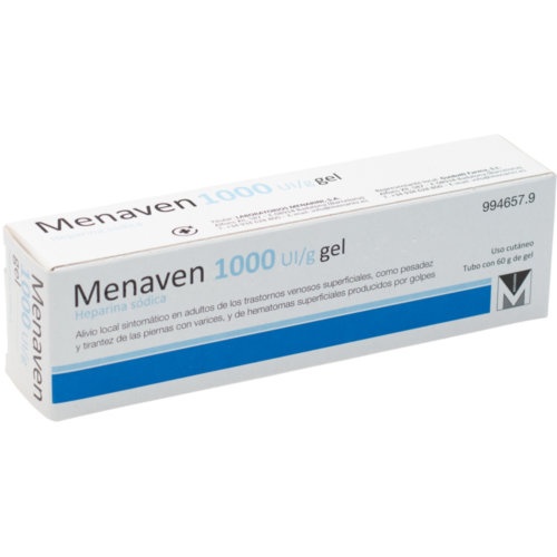 MENAVEN 1000 UI/G GEL , 1 tubo de 60 g