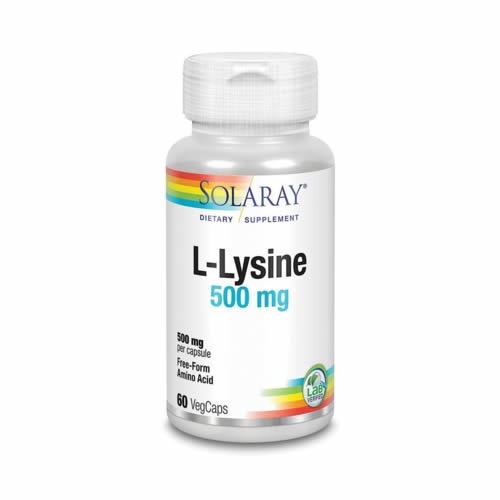 L-lysine 500mg 60cap. solaray