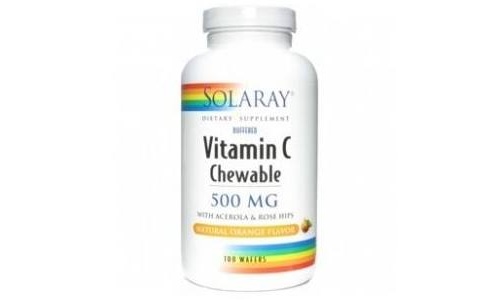 Vitamina c masticable 500 mg 100 chicles