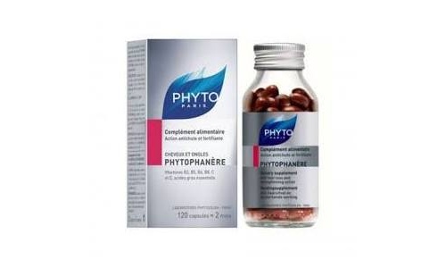 Phyto phytophanere cabello y uñas 2x 120 caps