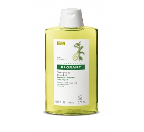 Klorane champu a la pulpa de cidra (400  ml)