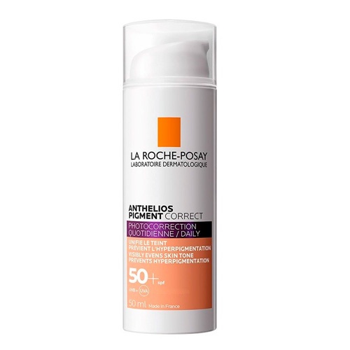 Anthelios pigment correct spf 50+ - la roche posay (1 bote 50 ml tono medio)