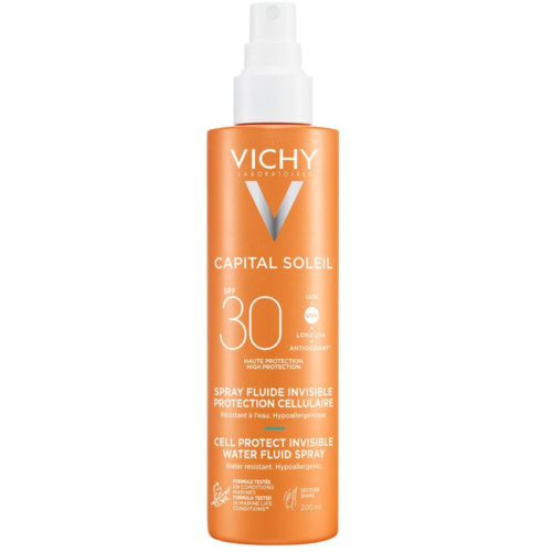 Capital soleil cell protect water fluid spf 30 spray (1 envase 200 ml)