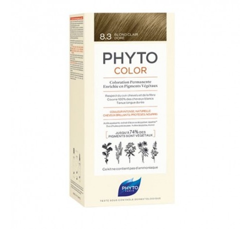Phytocolor 8.3 rubio claro dor