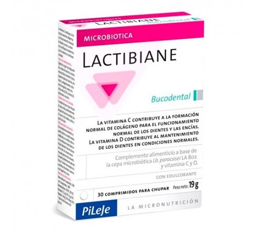 Lactibiane bucodental (30 comprimidos para chupar)