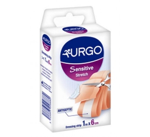 Urgo sensitive stretch (banda 1 m x 6 cm)