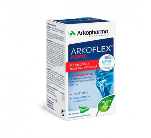 Arkoflex forte glucosamina condroitina y harpagofito (120 capsulas)