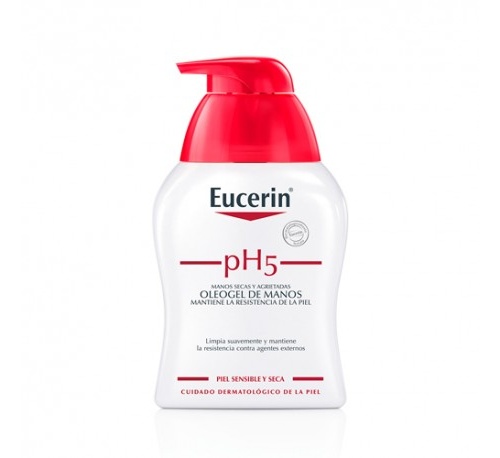 Oleogel manos - eucerin piel sensible ph-5 (1 envase 250 ml)