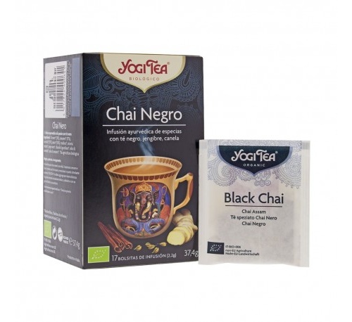 Yogi tea chai negro bolsitas