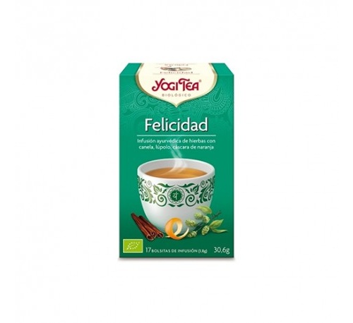 Yogi tea infusion felicidad 17 bolsitas