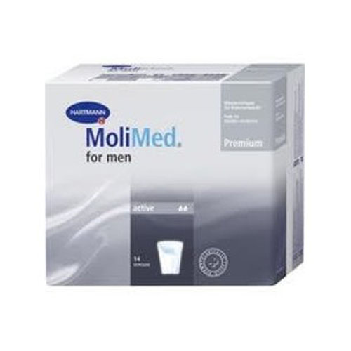 Absorb inc orina ligera - molicare premium men pad (4 gotas 14 u)