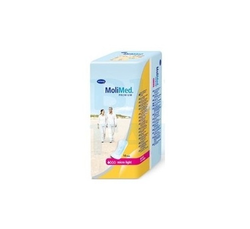 Absorb inc orina ligera - molicare premium lady pad (1 gotas 14 u)