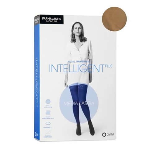 Media larga (a-f) comp normal - farmalastic novum intelligent plus (canela t- 4)