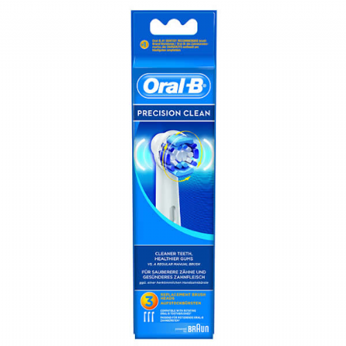 Cepillo dental electrico recargable - oral-b precision clean recambio (eb 17-3 3 u)