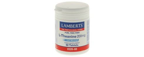 L-theanine 200mg 60 comp lamberts