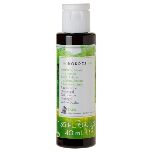 Korres mini gel ducha basil limon