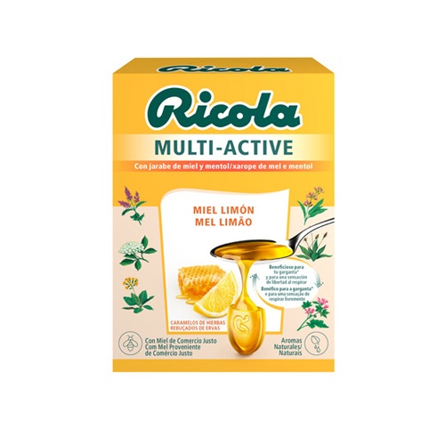 Ricola multi-activ (1 envase 51 g sabor miel limon)