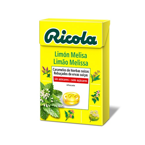 Ricola caramelos sin azucar (limon 50 g)