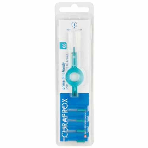 Cepillo espacio interdental - curaprox cps inicial (06 mm ultrafine turquesa 5 u)