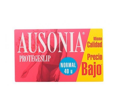 Protectores ausonia - protege slip (normal 40 u)