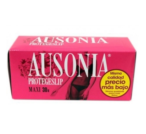 Protectores ausonia - protege slip (maxi 30 u)