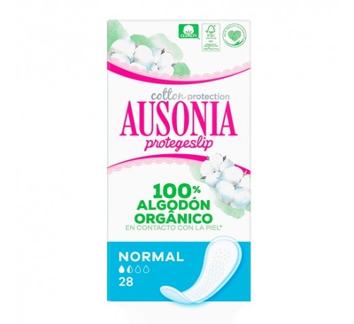 Ausonia protegeslip cotton protection (normal 28 u)