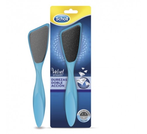 Scholl velvet smooth doble accion - lima manual (1 u)