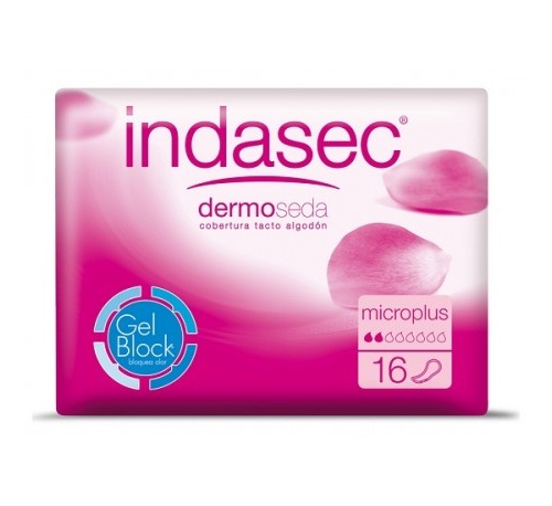 Indasec compresa perdidas leves (microplus 70 ml 16 u)