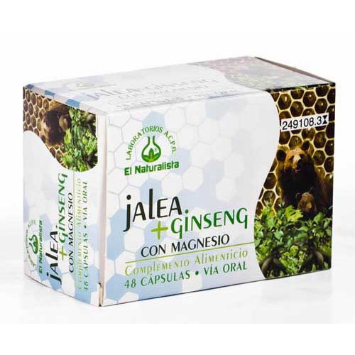 Jalea real y ginseng el naturalista (48 capsulas)